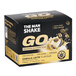 The Man Shake GO! Vanilla Latte